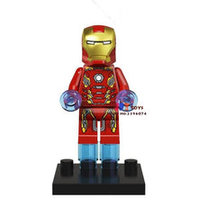 Single Sale star wars superhero marvel Iron Man Collection building blocks model bricks toys for children brinquedos menino