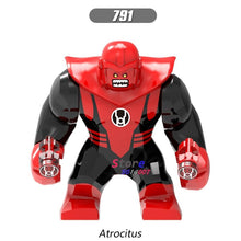 Single Sale Large Big Size Marvel Super Heroes Venom Atrocitus Atros Green Red Lantern Corps Building Blocks Toys for children