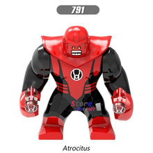 Single Sale Large Big Size Marvel Super Heroes Venom Atrocitus Atros Green Red Lantern Corps Building Blocks Toys for children