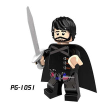 Single sale Game of Thrones Caitlin Alicia Stark Petyr Baelish Jaime Ice and Fire building blocks model bricks toys for children