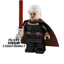 Single Sale star wars superhero Count Dooku Collection building blocks model bricks toys for children brinquedos menino