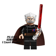 Single Sale star wars superhero Count Dooku Collection building blocks model bricks toys for children brinquedos menino