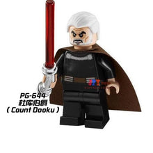 Single Sale star wars superhero Count Dooku Collection building blocks model bricks toys for children brinquedos menino