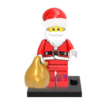 Single Space Batman Vixen Iron Spider-Man Ronald McDonald with Joker Face building blocks models bricks toys for children kits