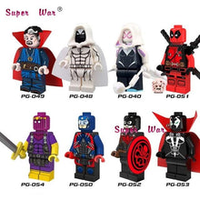 8pcs star wars super heroes marvel The Avengers 2 Age of Ultron building blocks action  set model bricks toys for children