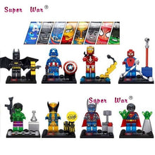 8pcs star wars super heroes marvel The Avengers 2 Age of Ultron building blocks action  set model bricks toys for children