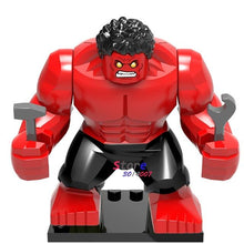 Single Sale Large Big Size Marvel Super Heroes Thanos Hulk Venom Ironman  Ninja Dogshank Building Blocks Toys for children
