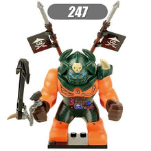 Single Sale Large Big Size Marvel Super Heroes Thanos Hulk Venom Ironman  Ninja Dogshank Building Blocks Toys for children