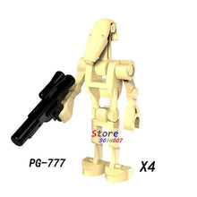 Single Star Wars Rogue One Combat Robot Doath Storm Trooper Battle Droid RO-GR Super Figure building block toys for children