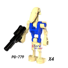 Single Star Wars Rogue One Combat Robot Doath Storm Trooper Battle Droid RO-GR Super Figure building block toys for children