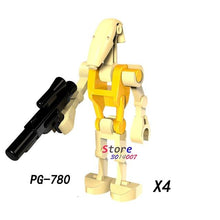 Single Star Wars Rogue One Combat Robot Doath Storm Trooper Battle Droid RO-GR Super Figure building block toys for children