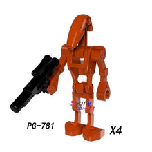 Single Star Wars Rogue One Combat Robot Doath Storm Trooper Battle Droid RO-GR Super Figure building block toys for children