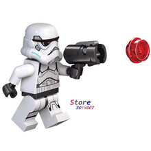 Single Star Wars Rogue One Combat Robot Doath Storm Trooper Battle Droid RO-GR Super Figure building block toys for children