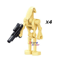 Single Star Wars Rogue One Combat Robot Doath Storm Trooper Battle Droid RO-GR Super Figure building block toys for children