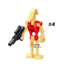Single Star Wars Rogue One Combat Robot Doath Storm Trooper Battle Droid RO-GR Super Figure building block toys for children