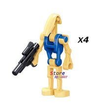 Single Star Wars Rogue One Combat Robot Doath Storm Trooper Battle Droid RO-GR Super Figure building block toys for children
