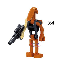 Single Star Wars Rogue One Combat Robot Doath Storm Trooper Battle Droid RO-GR Super Figure building block toys for children