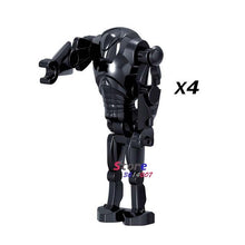 Single Star Wars Rogue One Combat Robot Doath Storm Trooper Battle Droid RO-GR Super Figure building block toys for children