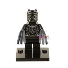 Single Sale star wars superhero marvel clvil war Black panther building blocks model bricks toys for children brinquedos menino