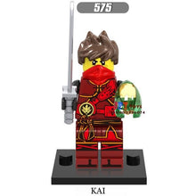 Single Star wars super hero Lloyd Green Ninja Gold Sword weapons building blocks models bricks hobby toys for children kits gift