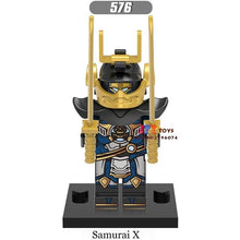 Single Star wars super hero Lloyd Green Ninja Gold Sword weapons building blocks models bricks hobby toys for children kits gift