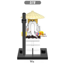 Single Star wars super hero Lloyd Green Ninja Gold Sword weapons building blocks models bricks hobby toys for children kits gift