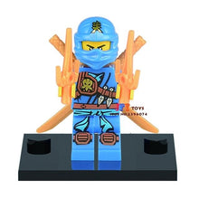 Single Star wars super hero Lloyd Green Ninja Gold Sword weapons building blocks models bricks hobby toys for children kits gift