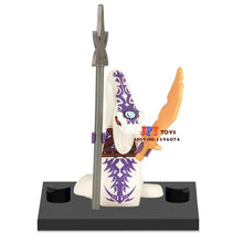 Single Star wars super hero Lloyd Green Ninja Gold Sword weapons building blocks models bricks hobby toys for children kits gift