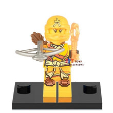 Single Star wars super hero Lloyd Green Ninja Gold Sword weapons building blocks models bricks hobby toys for children kits gift