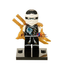Single Star wars super hero Lloyd Green Ninja Gold Sword weapons building blocks models bricks hobby toys for children kits gift