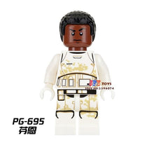 Single star wars superheroes marvel dc comics general hux building blocks models bricks toys for children kits brinquedos menino