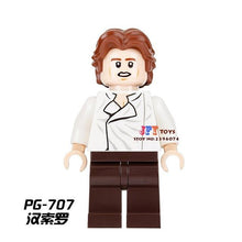 Single star wars superheroes marvel dc comics general hux building blocks models bricks toys for children kits brinquedos menino