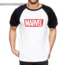2018 RURL Marvel t Shirt men tops tees Top quality large short sleeves Casual men tshirt marvel t shirts men free shipping