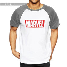 2018 RURL Marvel t Shirt men tops tees Top quality large short sleeves Casual men tshirt marvel t shirts men free shipping