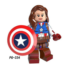 Single Super Hero Marvel Vance Astro Black Widow Heracles Adam Warlock Gamora Amora Wrecker building blocks toy for children