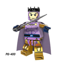 Single Super Hero Marvel Vance Astro Black Widow Heracles Adam Warlock Gamora Amora Wrecker building blocks toy for children