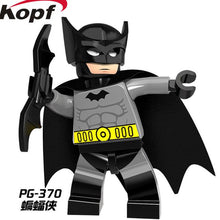 Single Sale Super Heroes X-Men Panther Batman Jubilee Marvel Cowboys America Red Flash Clayface Building Blocks Kids Toys PG8088