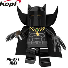 Single Sale Super Heroes X-Men Panther Batman Jubilee Marvel Cowboys America Red Flash Clayface Building Blocks Kids Toys PG8088