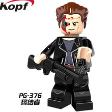 Single Sale Super Heroes X-Men Panther Batman Jubilee Marvel Cowboys America Red Flash Clayface Building Blocks Kids Toys PG8088