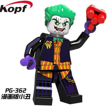 Single Sale Super Heroes X-Men Panther Batman Jubilee Marvel Cowboys America Red Flash Clayface Building Blocks Kids Toys PG8088
