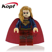 Single Sale Super Heroes X-Men Panther Batman Jubilee Marvel Cowboys America Red Flash Clayface Building Blocks Kids Toys PG8088