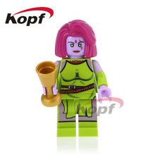 Single Sale Super Heroes X-Men Panther Batman Jubilee Marvel Cowboys America Red Flash Clayface Building Blocks Kids Toys PG8088