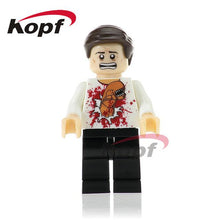 Single Sale Super Heroes X-Men Panther Batman Jubilee Marvel Cowboys America Red Flash Clayface Building Blocks Kids Toys PG8088