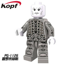 Single Sale Super Heroes X-Men Panther Batman Jubilee Marvel Cowboys America Red Flash Clayface Building Blocks Kids Toys PG8088